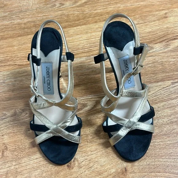 JIMMY CHOO Heels Shoes Sz 38 - Picture 2 of 9